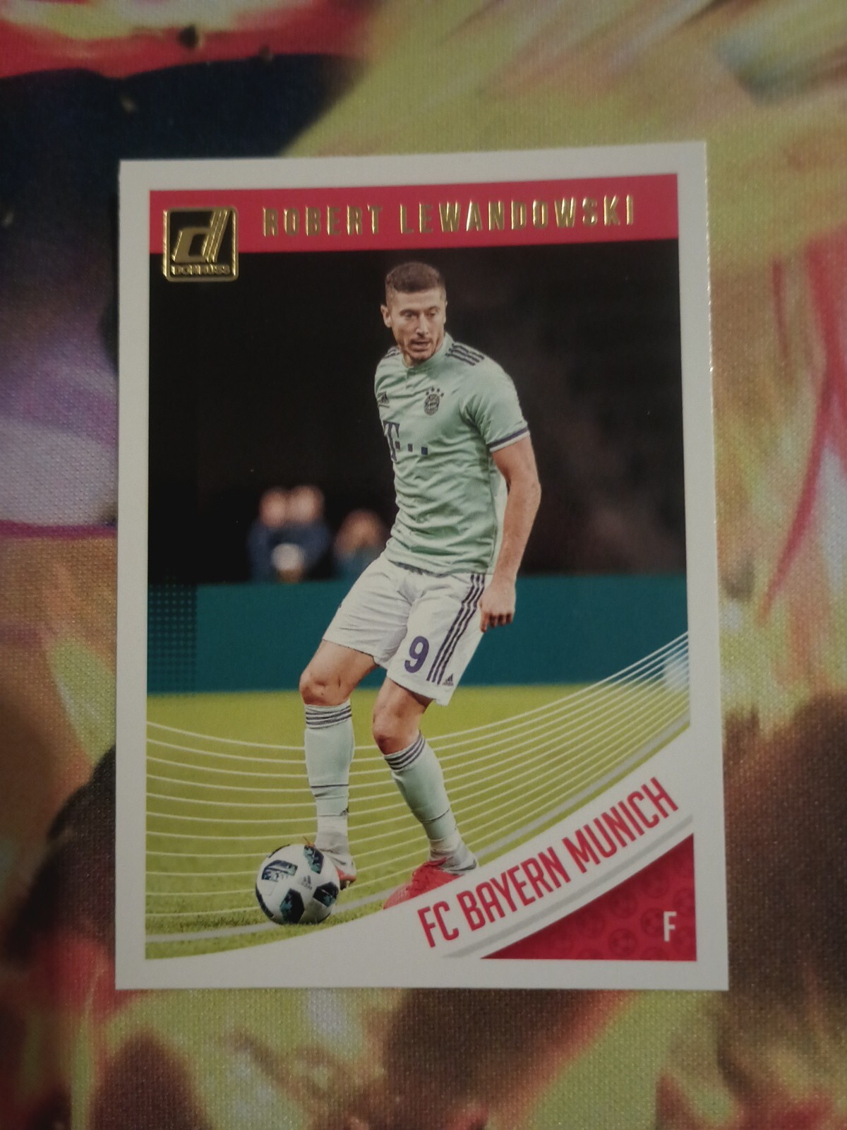 2018-19 ROBERT LEWANDOWSKI DONRUSS #17 BASE CARD BAYERN MUNICH POLAND BARCA