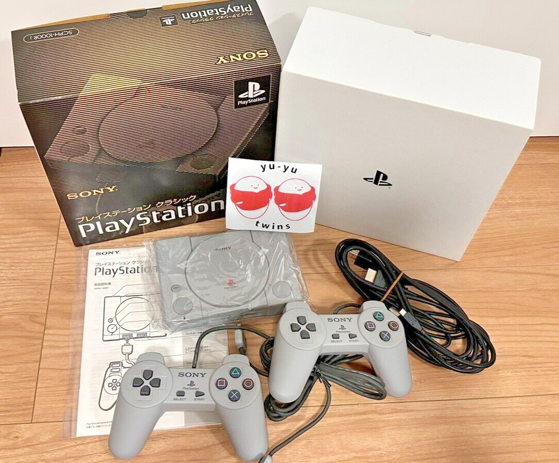 Ebay Console Sony Play Station Classic PS1 SCPH-1000R Video Console Game 2018 | eBay