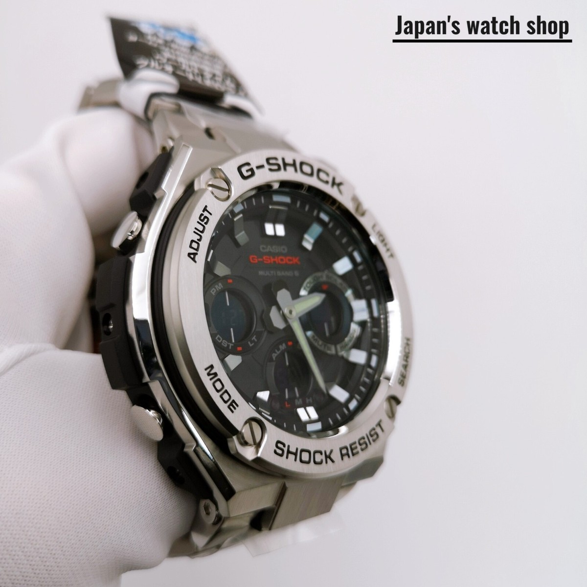 CASIO G-SHOCK G-STEEL GST-W110D-1AJF Black Multiband 6 Men's Watch