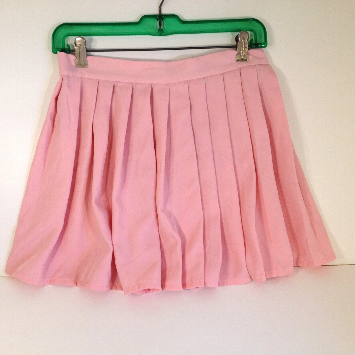 Hug Sunshine Pleated Skirt Pink Sz Large Waist 28 Length 15