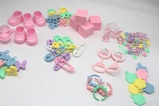 Plastic Cake Cupcake Toppers Party Baby Shower Decoration Scatter - LOT CHOICE