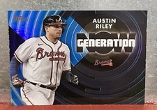 2022 Topps Generation Now Black Parallel - Austin Riley - 