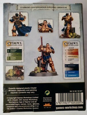 GW Stormcast Eternals Berek The Indomitable Collector's Edition BN