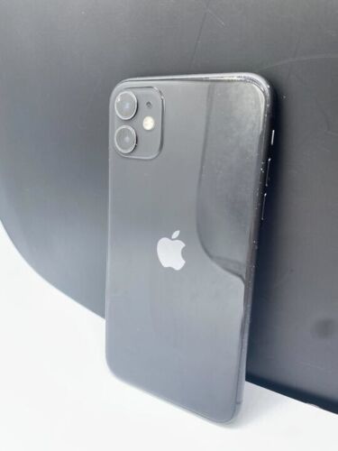 Apple iPhone 11 - 64GB - Black -Fully Unlocked- C Grade - See Description - Afbeelding 1 van 7
