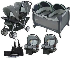 China High Quality Baby Stroller 3-in-1 for Twins with Car Seat Photos &  Pictures - Made-in-china.com