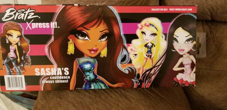 NEW BRATZ EXPRESS IT "SASHA" PSST! I'M TALLER! GIRLS WITH PASSION FOR FASHION!