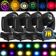 230W 7R Moving Head Stage Lighting RGBW Gobo LED Beam 16CH Strobe DMX DJ LIghts