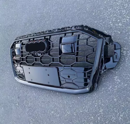 1 pieza rejilla de parachoques delantero estilo RSQ7 tira negra para Audi Q7 SQ7 2020-2024 - Imagen 3 de 3