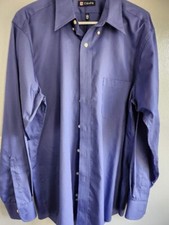Men’s Dress Shirt Chaps Men's Size L Long Sleeve Button Up 16-16.5 34/35