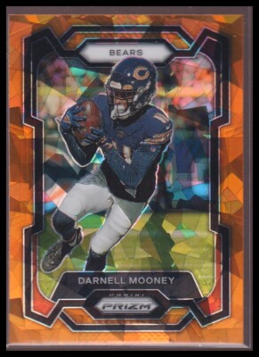 Darnell Mooney 2023 Panini Prizm Orange Ice Chicago Bears