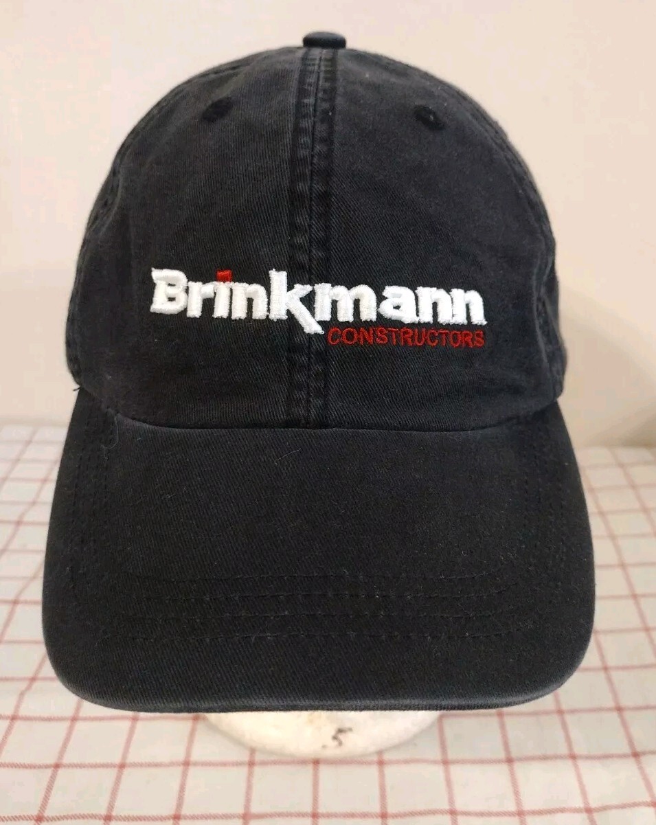 Brinkmann Constructors Employee Cap Hat Blue Mens… - image 2