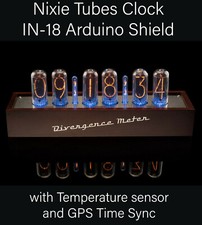 IN-18 NIXIE Tubes Clock Divergence Meter GPS ...
