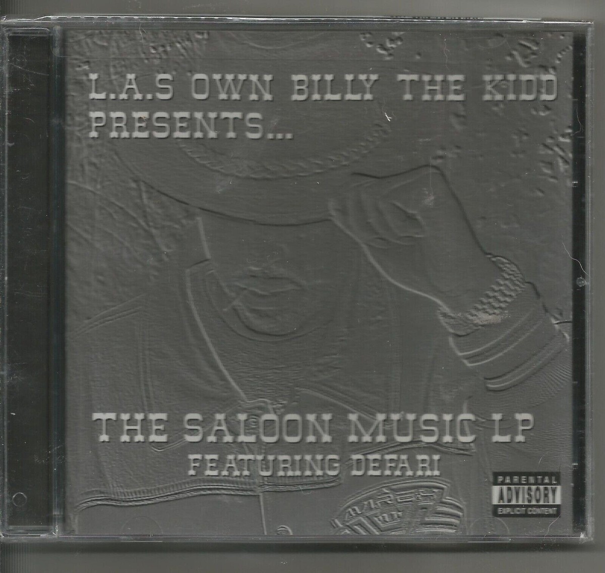 L.A.S OWN BILLY THE KIDD - THE SALOON MUSIC LP FEAT. DEFARI - PA 
