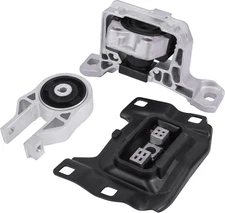Engine Motor Transmission Mount Kit for 2013-2016 Ford Focus 2.0L SE S Automatic