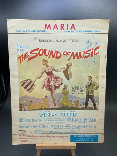 Sound of Music Vocal Selection & Maria Two Vintage Sheet Music Seven Tunes - Picture 4 of 18