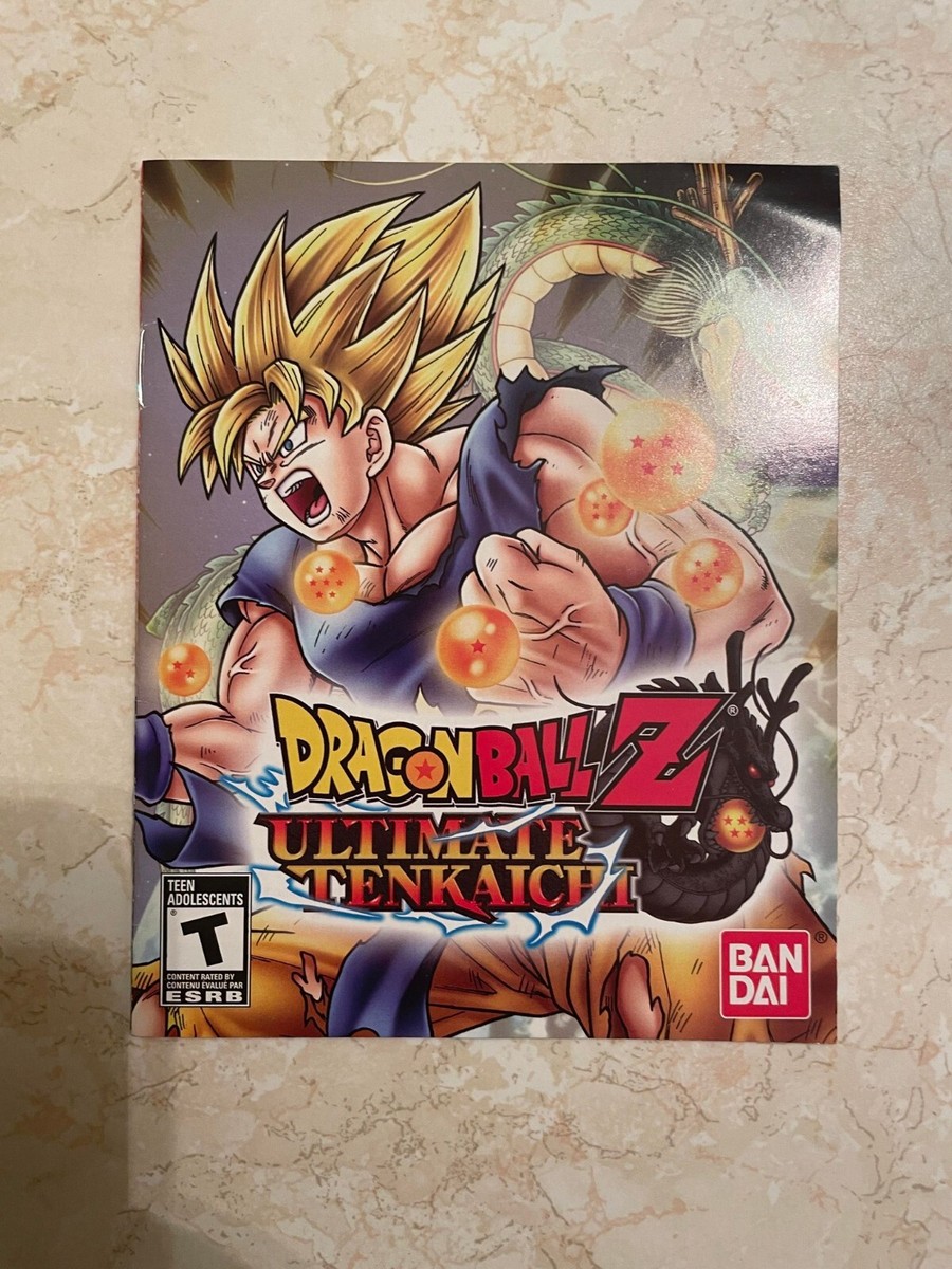 Dragon Ball Z Ultimate Tenkaichi - PS3 - Manual Only **NO GAME! | eBay