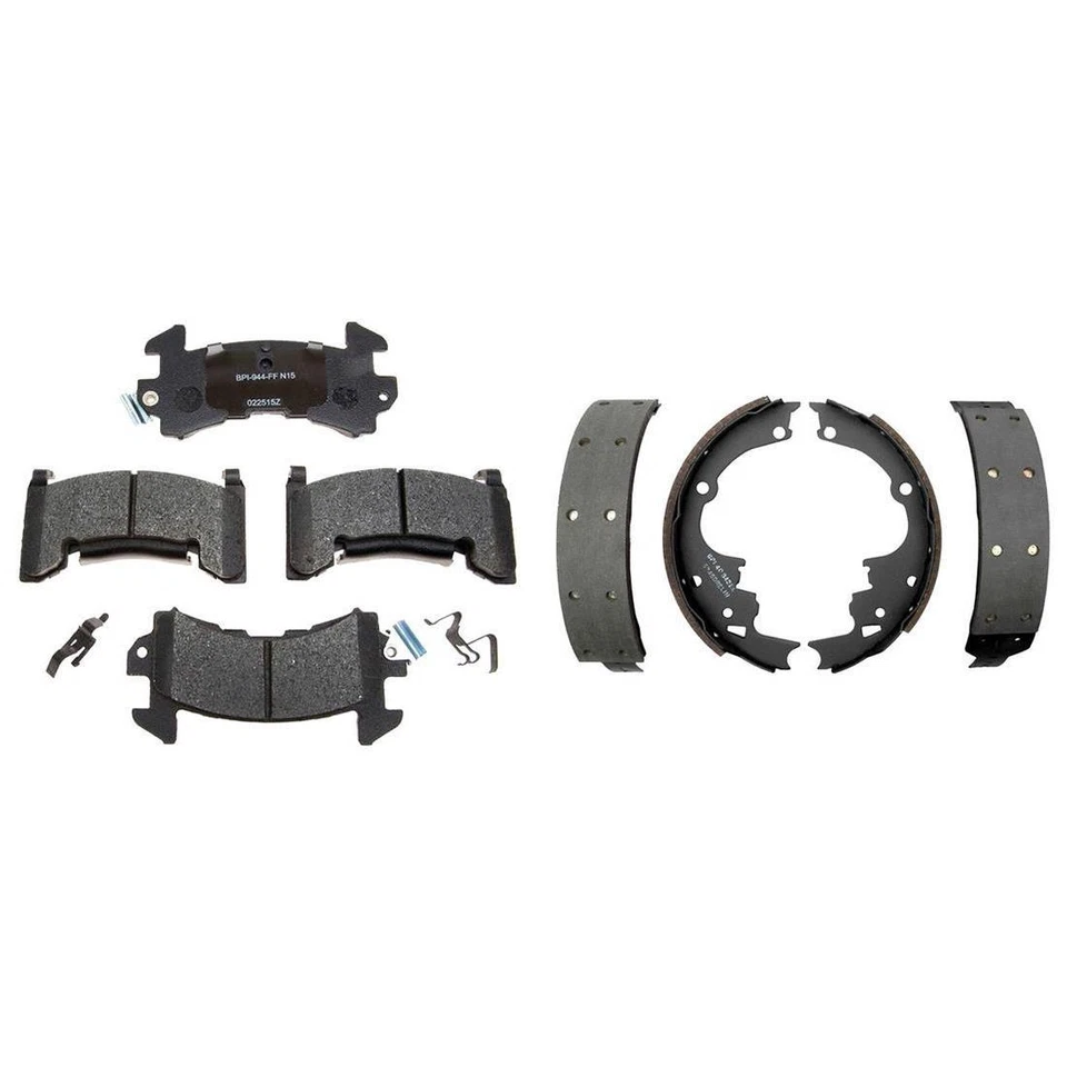 Kit de pastillas de freno y zapatas de freno delanteras traseras para Oldsmobile Cutlass Calais 1978 Foto 4 de 4