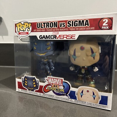 Funko POP! GamerVerse Marvel Vs Capcom Ultron Vs Sigma Rechtschreibfehler Utron
