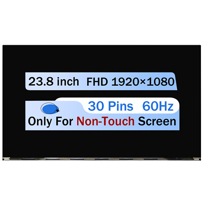 FHD LCD Non-Touch Screen Replacement Display MV238FHM-N61 MV238FHM N62 23.8''