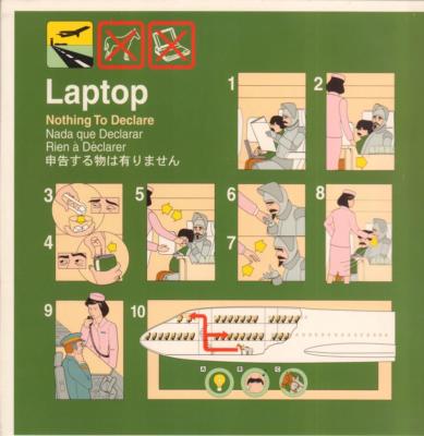 Laptop(12'' Vinyl P/S)Nothing To Declare-Island-Ex/New