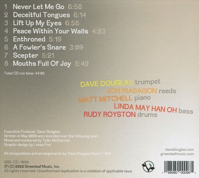 DAVE DOUGLAS QUINTET SONGS OF ASCENT: BOOK 1 - DEGREES NEW CD
