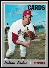 1970 Topps #435 Nelson Briles St. Louis Cardinals