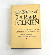 The Letters of JRR Tolkien Humphrey Carpenter George Allen & Unwin 1981 HC DJ FE
