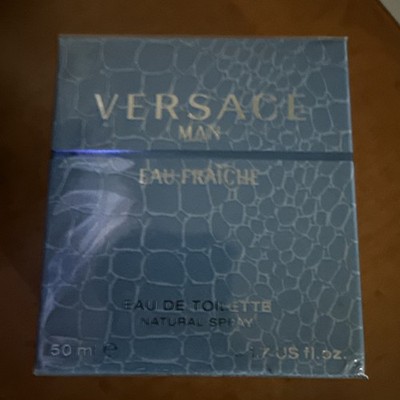 EAU FRAICHE BY VERSACE 50ML EDT SPRAY (NEW WITH BOX & SEALED)
