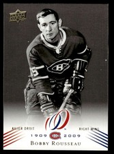 2008-09 Upper Deck Montreal Canadiens Centennial Bobby Rousseau #132