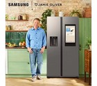 SAMSUNG RS90F66BE Family Hub 91cm Frost Free American Fridge Freezer