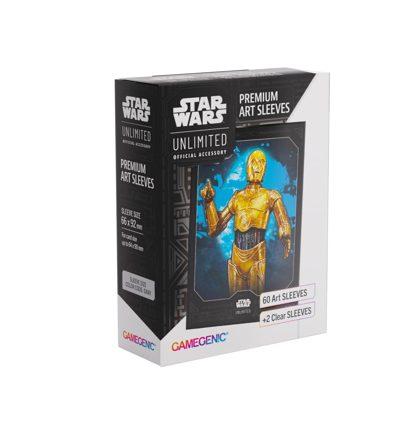 Star Wars Unlimited Premium Art Sleeves C-3PO 2690₽