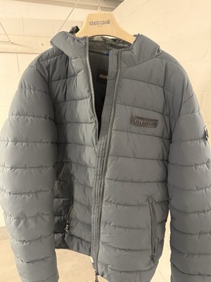 ROBERTO CAVALLI Pufferjacke   Anthrazit/Grau   Top Zust