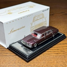 Modelo de coche retro Studio 1:64 Toyota Century limusina extendida aleación