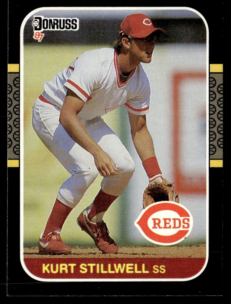 1987 Donruss Kurt Stillwell Rookie Cincinnati Reds #123