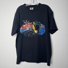 Pink Floyd The Wall Black T-Shirt Winterland Mens XL Rock Band Tee Vintage 1999