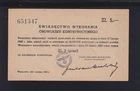Dt. Reich occupation Poland Poland compulsory levy 5 zloty 1943