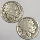 1930-P 1930-S Buffalo Nickel Set (Lot#1)