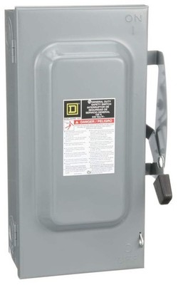 D223N - Square D 100A 240V 2-Pole Fusible General Duty Safety