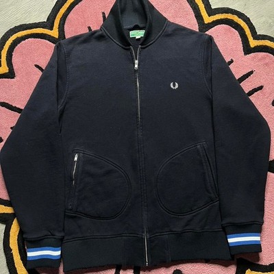 Vintage Y2K Fred Perry Sportswear Embroidered Logo Full Zip Track