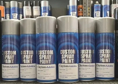 SHELL PINK BS381C 453 FINISH AEROSOL SPRAY LACK MATT 400ML X6