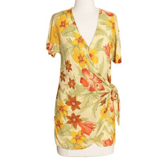 Faithfull the Brand Lotta Wrap Sz 4 Dress