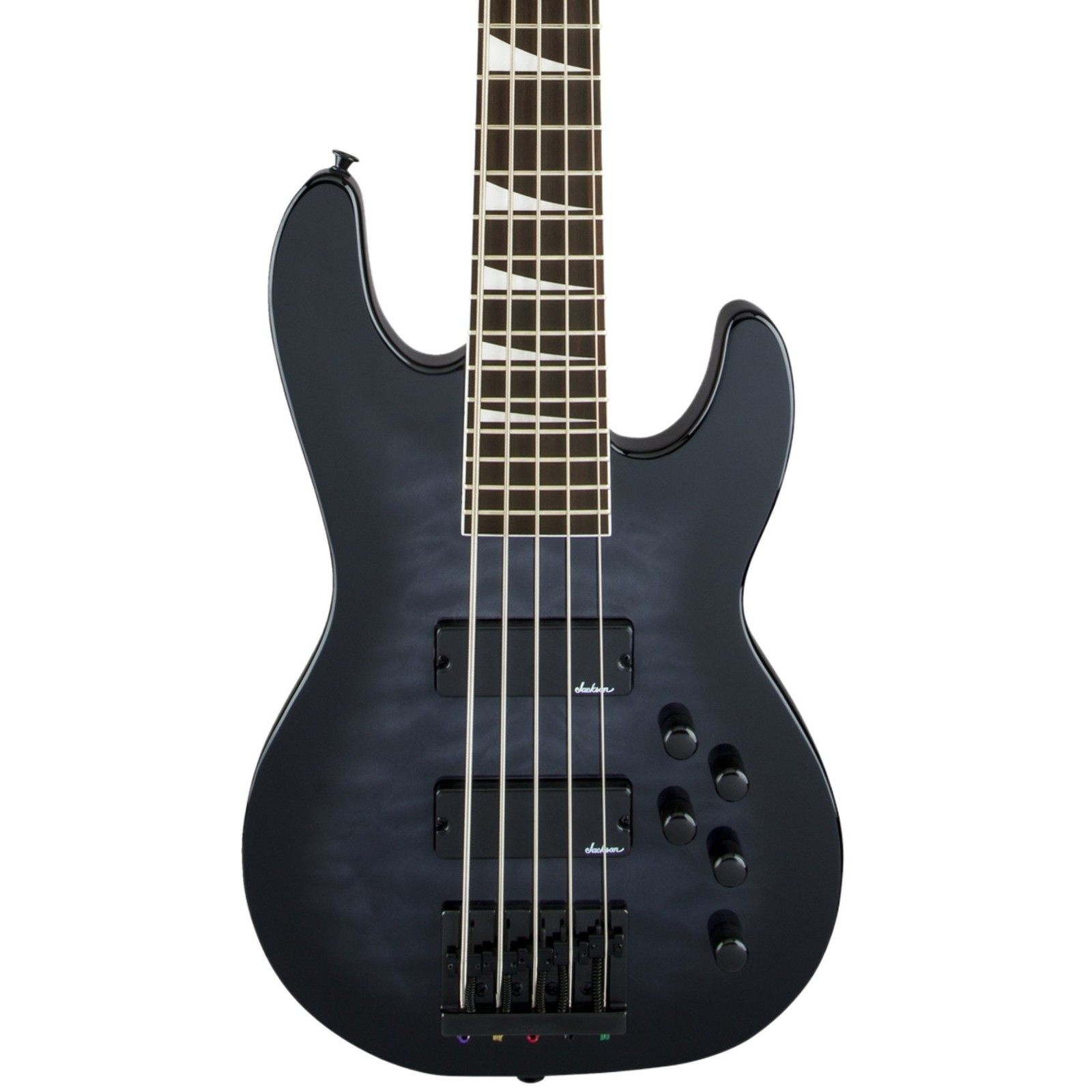 Jackson JS Series Concert Bass JS3VQ - 5-струнный бас-гитара прозрачный черный Burst 92190₽