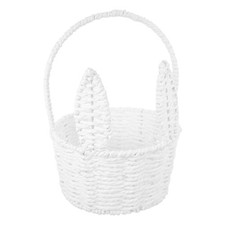  Wedding Flower Girl Basket Woven Fruit Cute Baskets Decorative Present