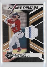 2022 Panini Elite Extra Edition Future Threads Jett Williams #FT-JW 19gz