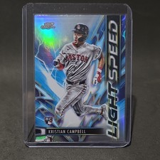 Topps 2025 Cosmic Chrome Lightspeed Rookie Kristian Campbell Red Sox LS-25