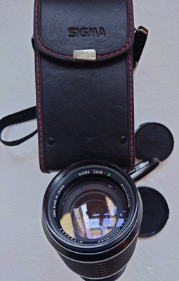 Sigma f= 70-150mm 1:3.5 Macro Zoom Objektiv für Canon FD