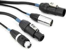 Blizzard Lighting Cool Cable IP65 DMX PCT Combo Cable - 3-pin, 10 feet