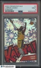2022-23 Panini Crown Royale KABOOM! #2 LeBron James Lakers SSP Case Hit PSA 9