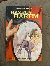 Sleaze gga Vintage Pb, Hazel’s Harem by Holliday, Idle Hour IH457, 1965, NF