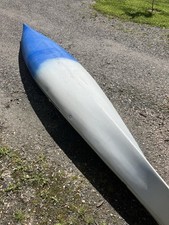 Walden Kayaks Vista Blue & White Sit-In Kayak w/ Bungee Deck Rigging, Hatch